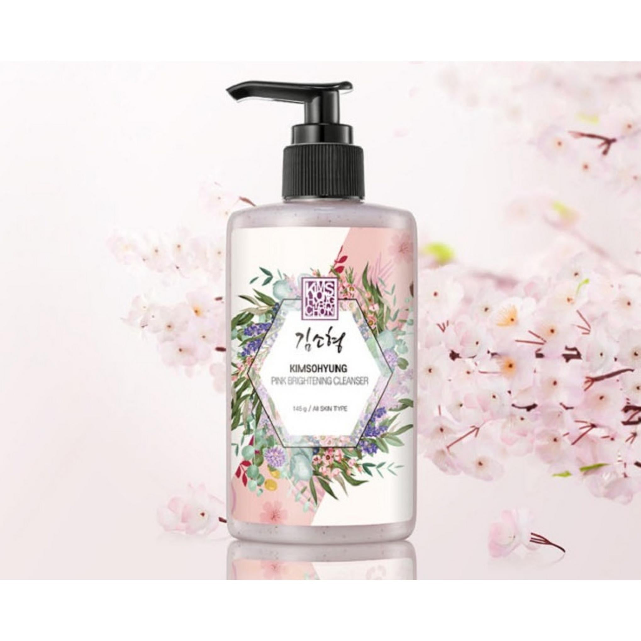 Sohyung Kim Cosmetics Gel de Limpeza Iluminador Herbal Rosa 145g x 5p + 10p para viagem