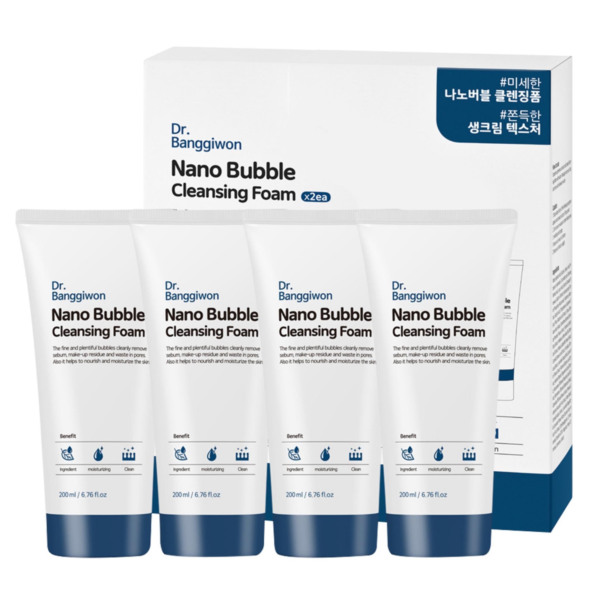 Schiuma detergente Nano Bubble del Dr. Bang Kiwon