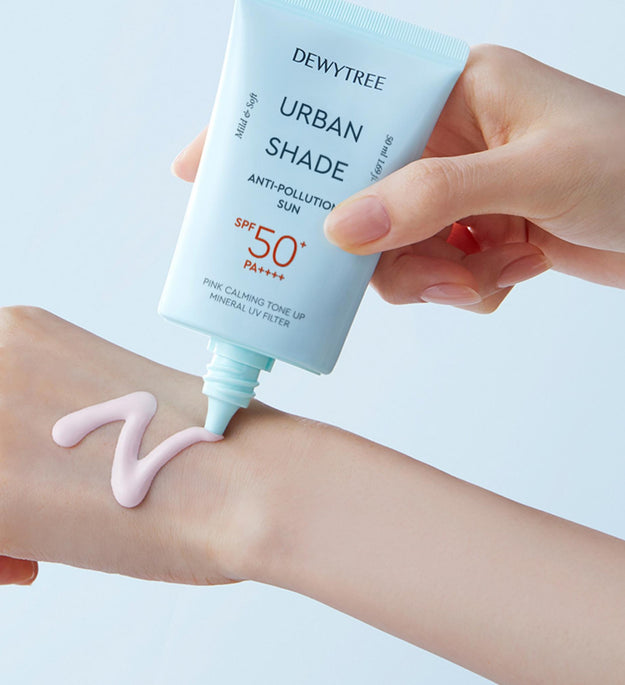Dewytree アーバン シェード アンチ ポリューション サン SPF50+ PA++++ 50ml + クリーム 20ml + トナー パッド セット