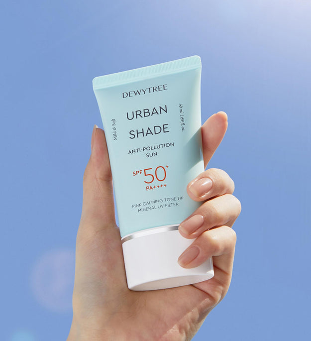 Dewytree アーバン シェード アンチ ポリューション サン SPF50+ PA++++ 50ml + クリーム 20ml + トナー パッド セット