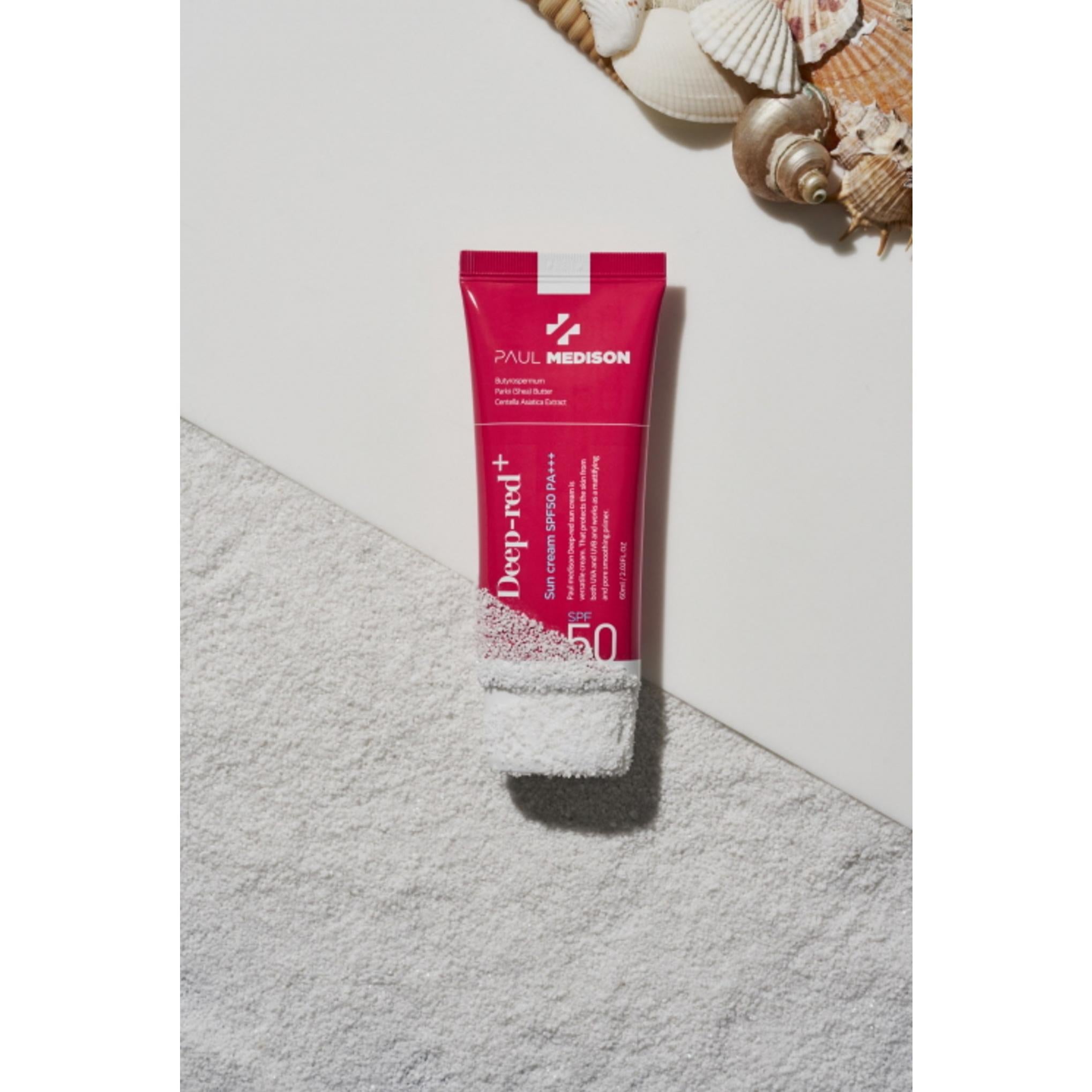 Crema solar Paul Medison Deep Red SPF50 PA+++ 60ml