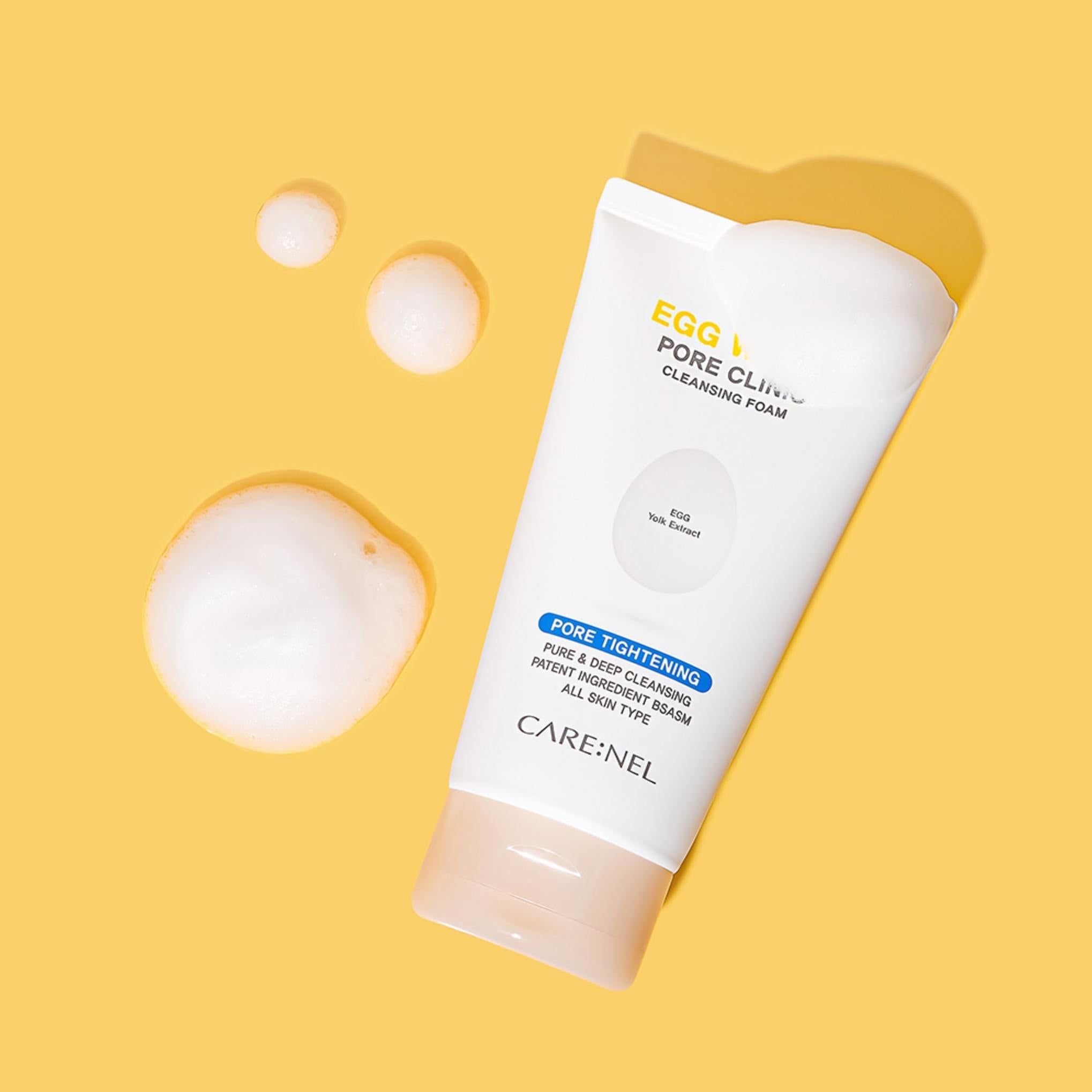 رغوة تنظيف المسام بقشرة البيض من كارنيل