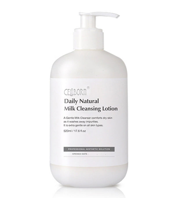 Loción limpiadora diaria con leche natural Cellborn