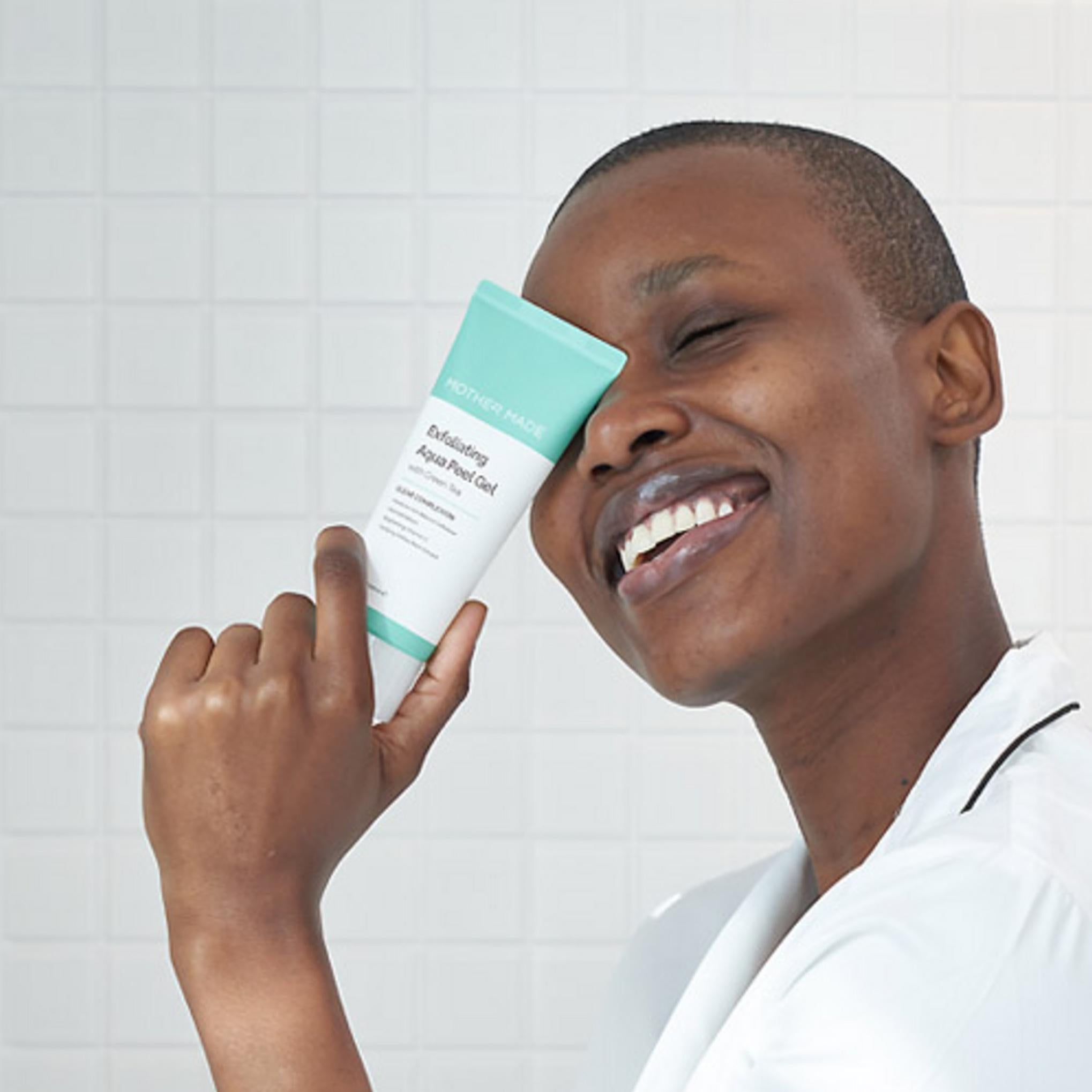 Anne Yapımı Peeling Aqua Yeşil Çay Peeling Jeli - Yüz Peeling Scrub Gommage Peeling