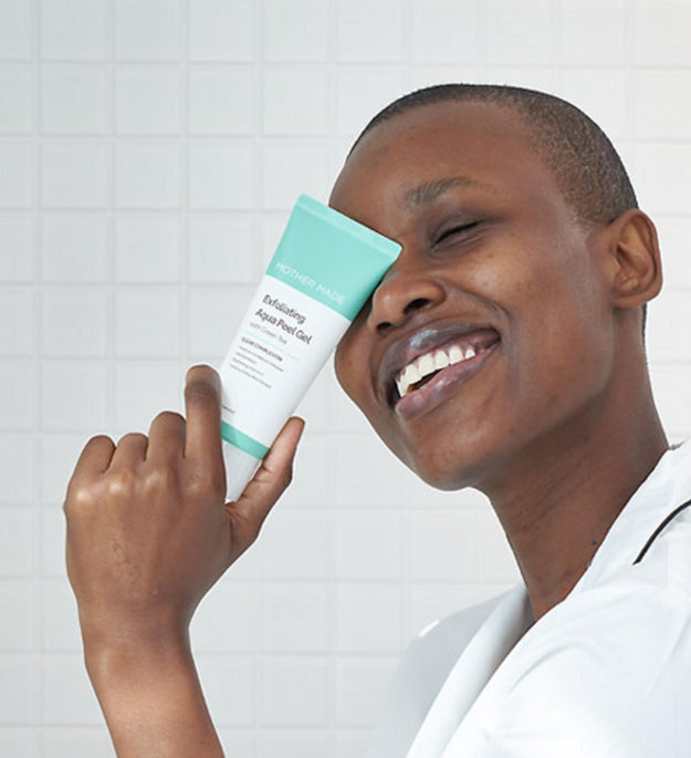 جل تقشير الشاي الأخضر المائي المصنوع منزليًا - مقشر تقشير الوجه Gommage Peeling