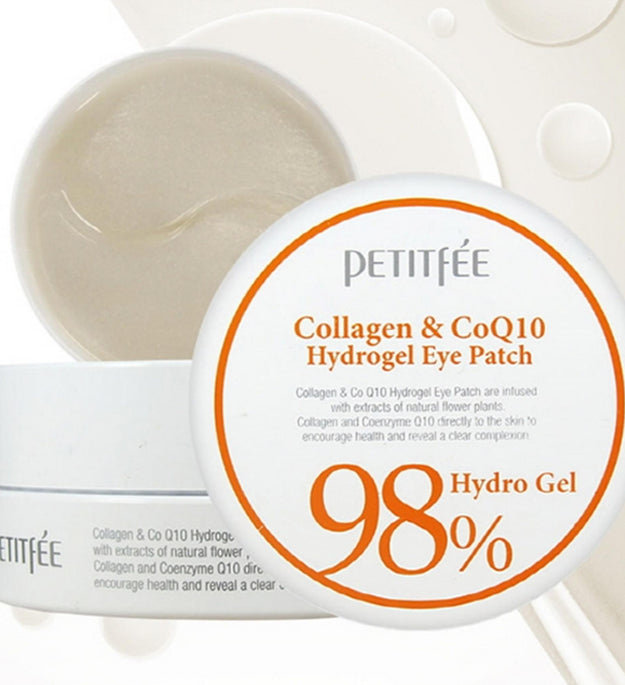 Petitfee Patch pour les yeux au collagène et au coQ10 Hydrogel Essence