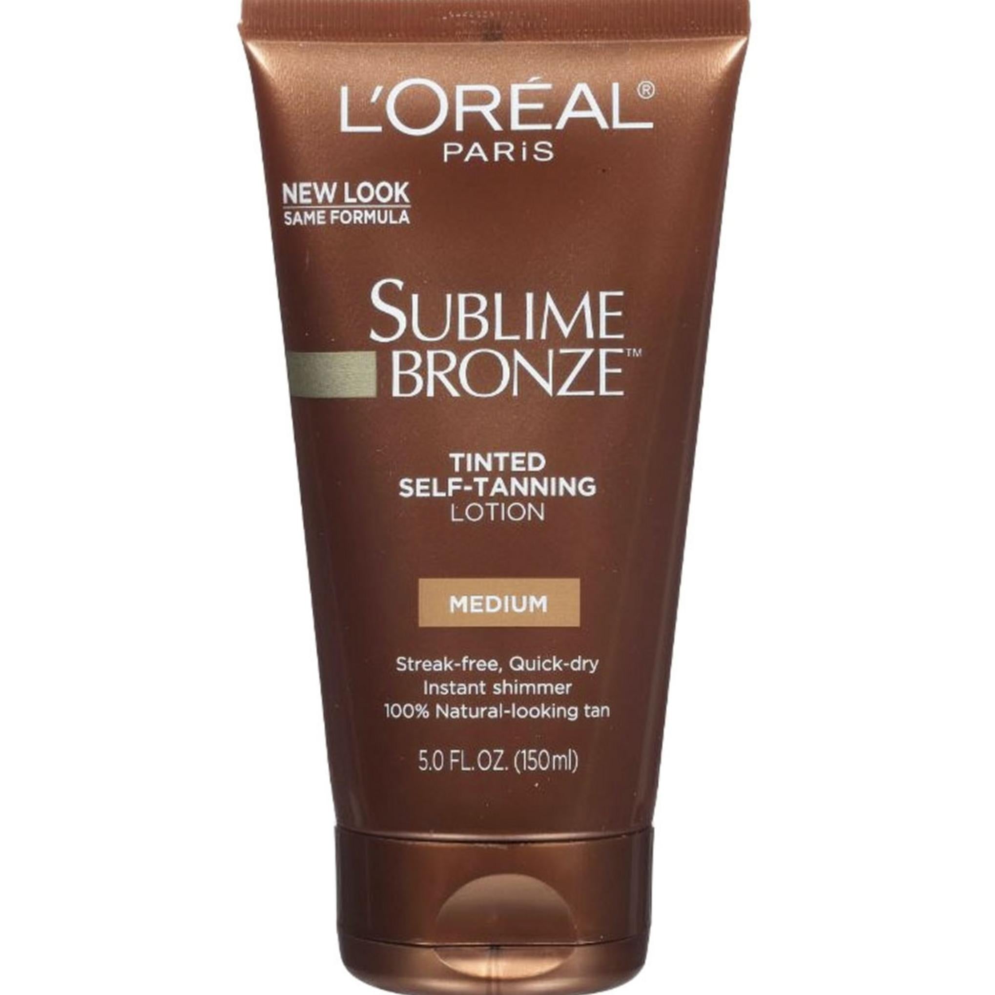 L'Oreal Paris Sublime Bronze Тональный лосьон-автозагар средний