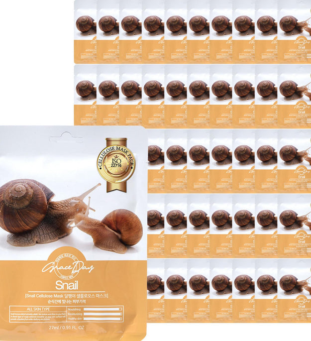 Grace Day Snail Mask Pack