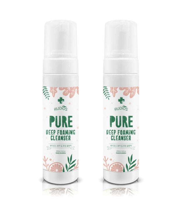 Ludios AHA BHA Schiuma detergente schiumogena profonda pura 200 ml 2EA Schiuma detergente
