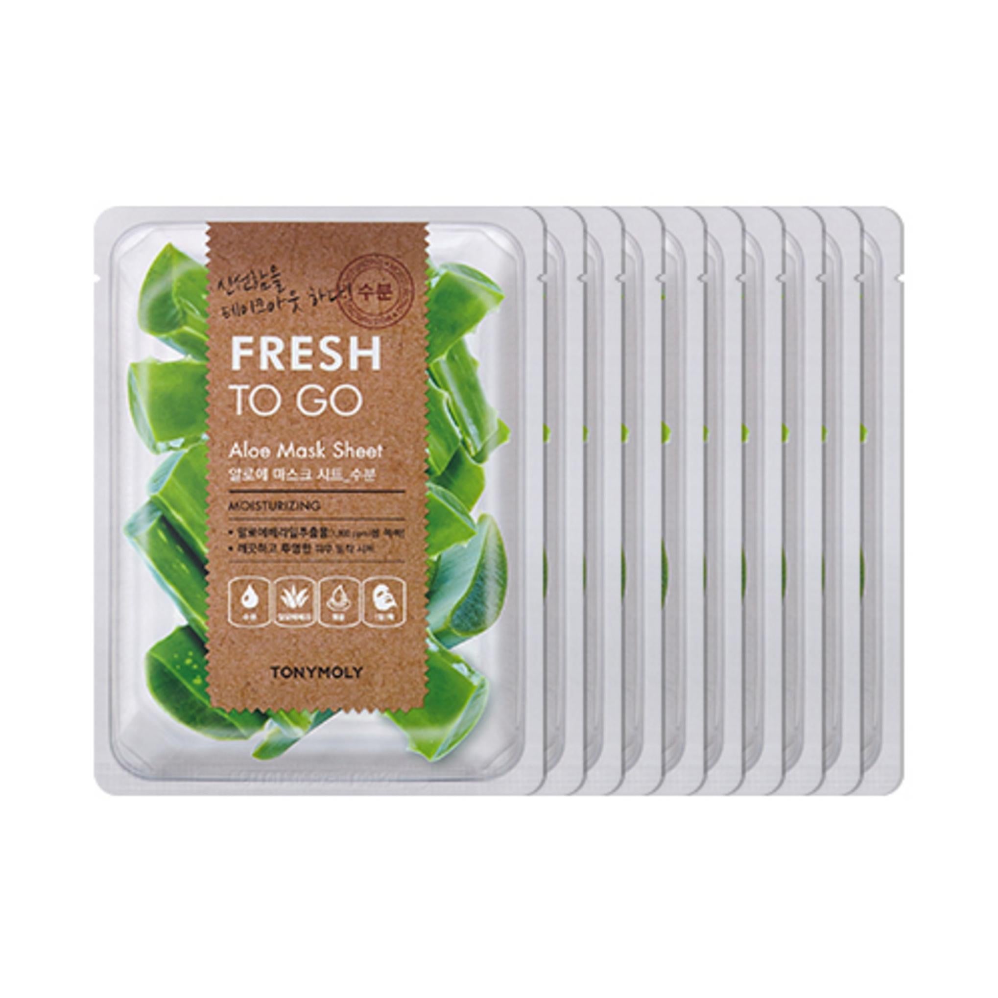 TONY MOLY Fresh To Go Aloe Maskesi Yaprağı