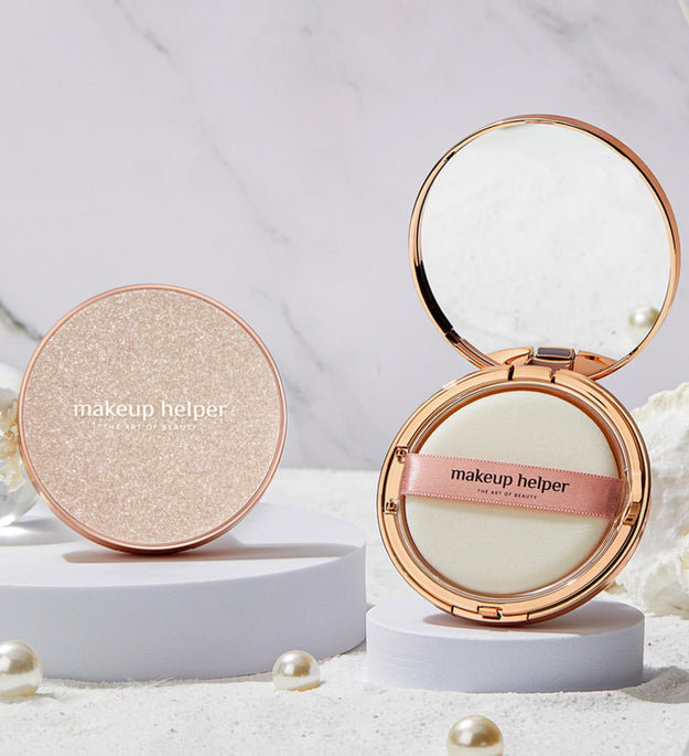 Makyaj Yardımcısı Art Pact Orijinal Profinish Rose Glitter Pact Tozu 23g