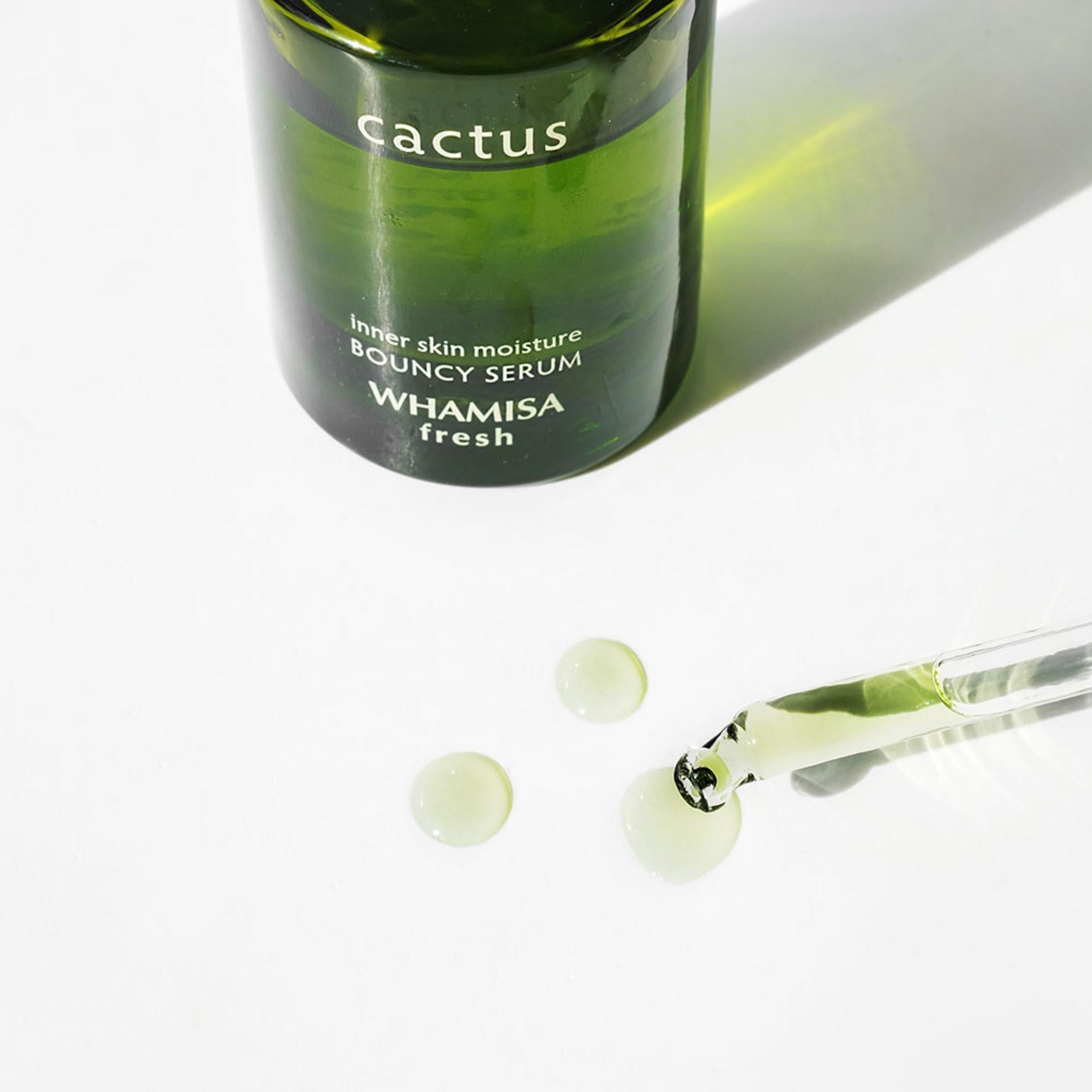 Whamisa Bio Cactus Vert Sérum Hydratant Ampoule 50 ml