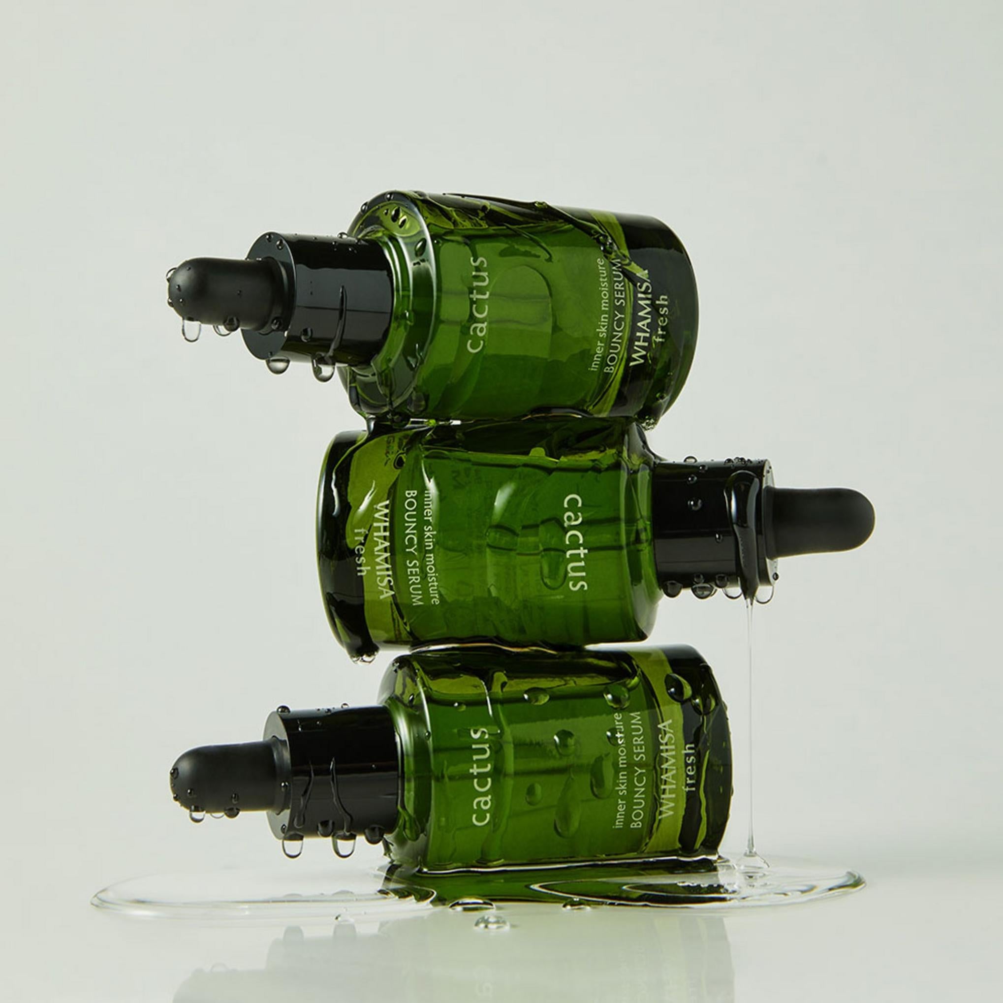 Whamisa Bio Cactus Vert Sérum Hydratant Ampoule 50 ml