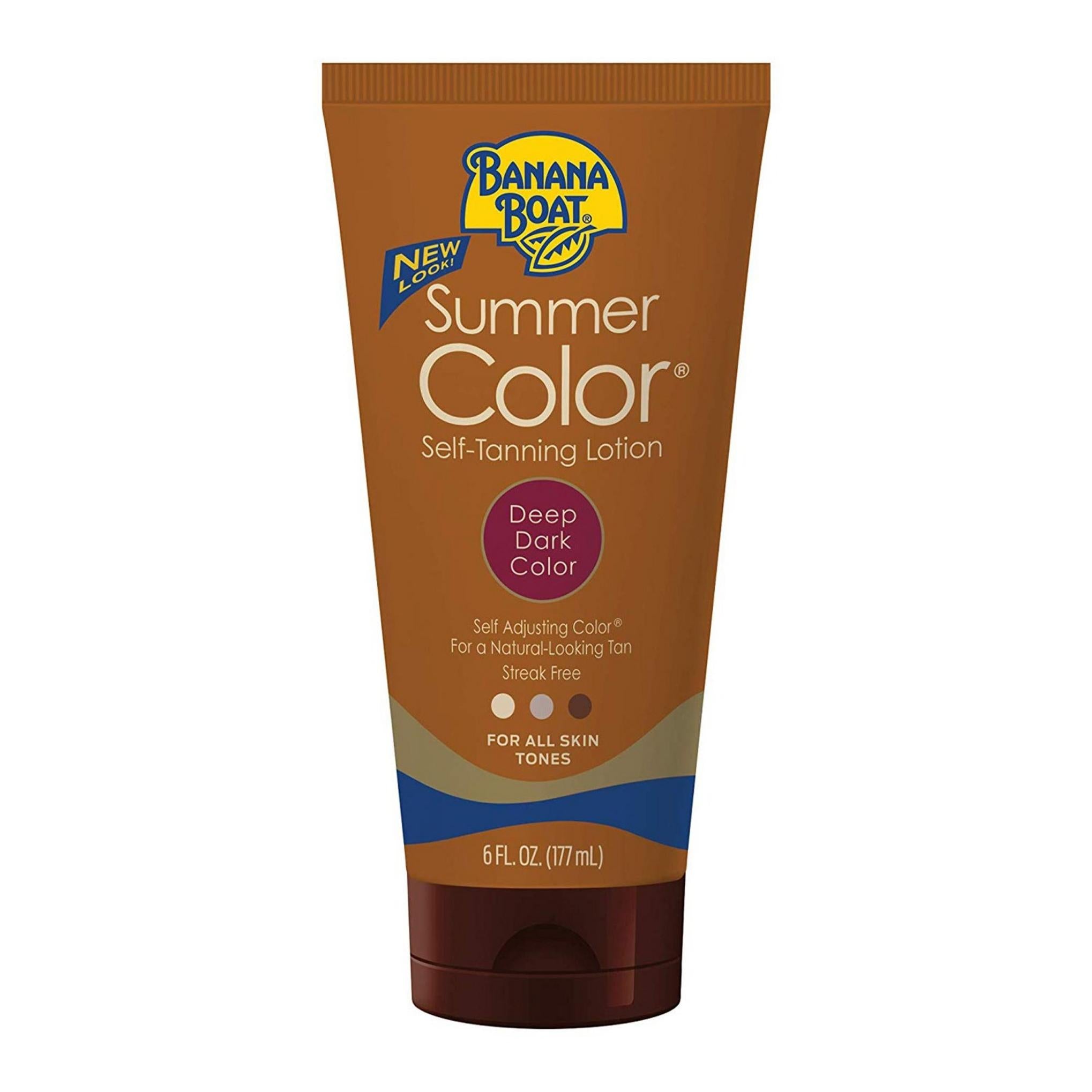 Лосьон-автозагар Banana Boat Summer Color Глубокий темный цвет