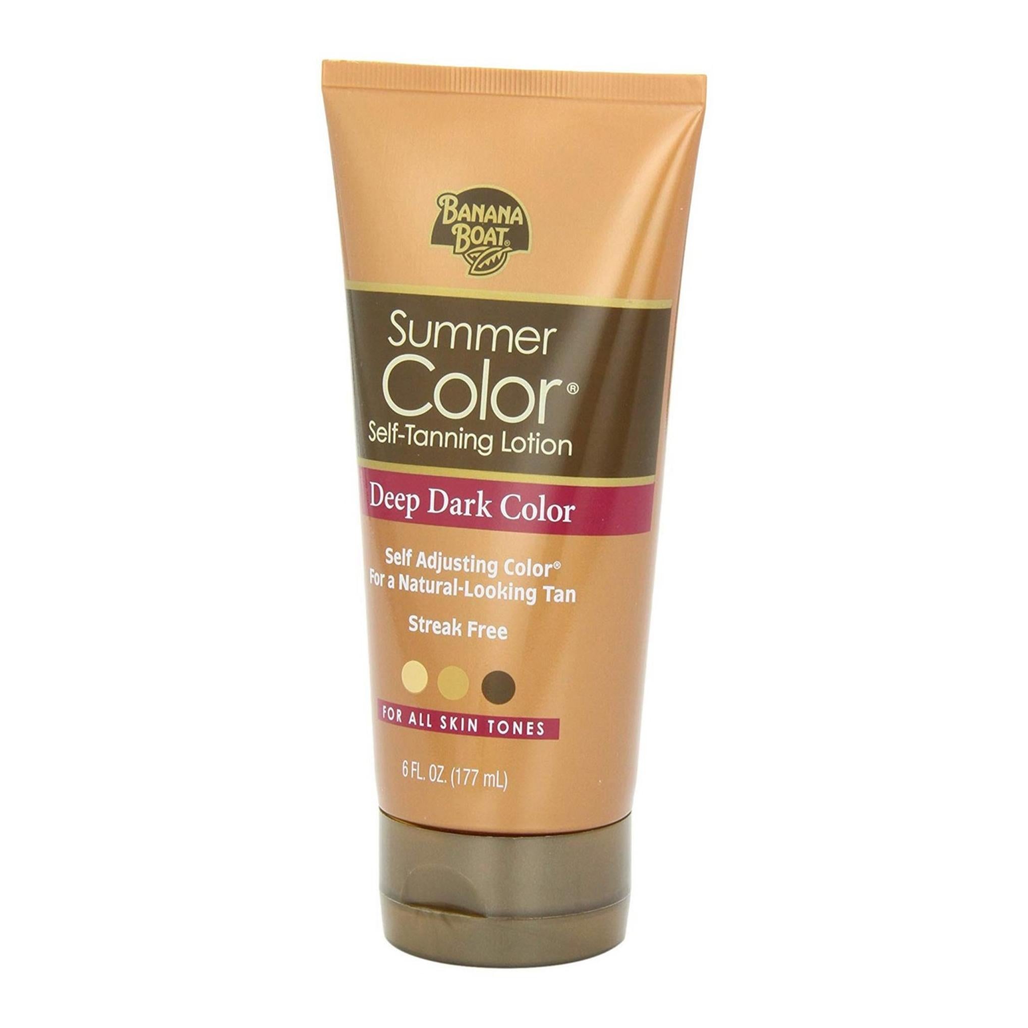 Лосьон-автозагар Banana Boat Summer Color Глубокий темный цвет