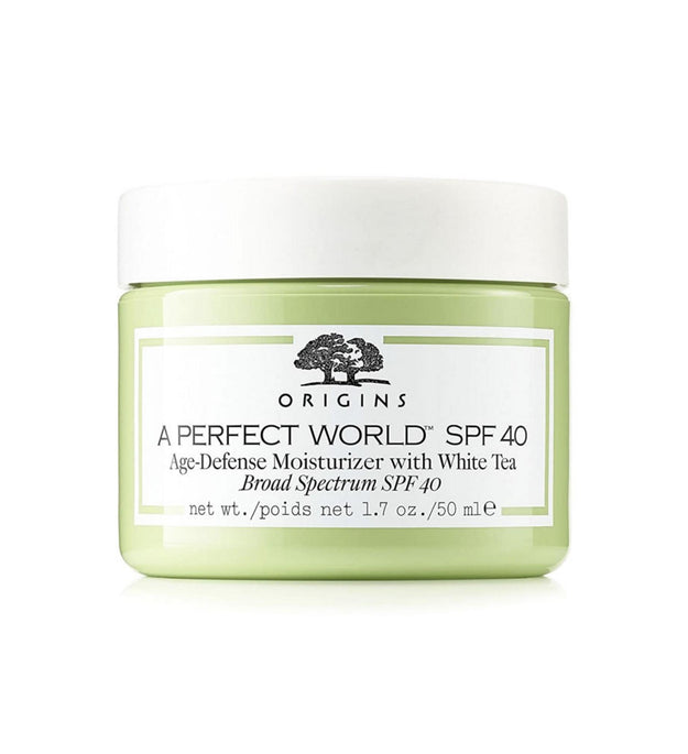 Origins A Perfect World Age Defense Hidratante Té Blanco SPF 40