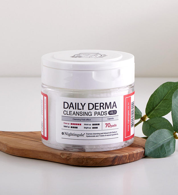 Nightingale Daily Derma Cleansing Pad Mild 70 листов + 10 листов