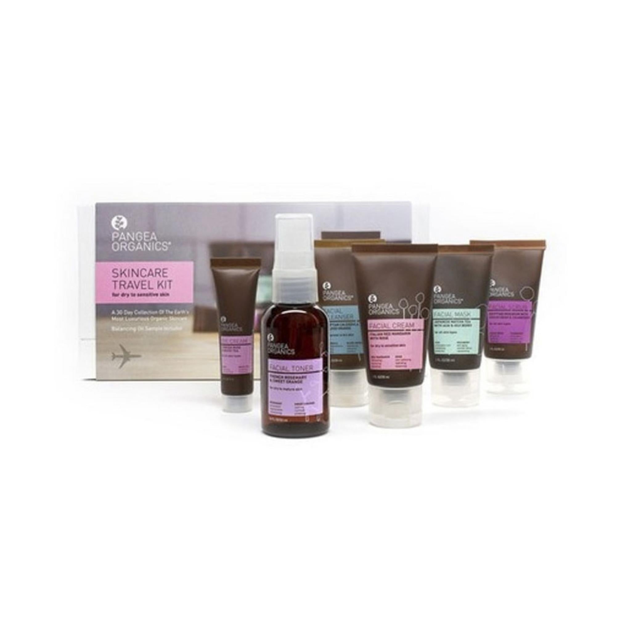 FANGJIA ORGANICS SKINCARE VIAGGIO KIT 6 PER PELLI SECCHE E SENSIBILI