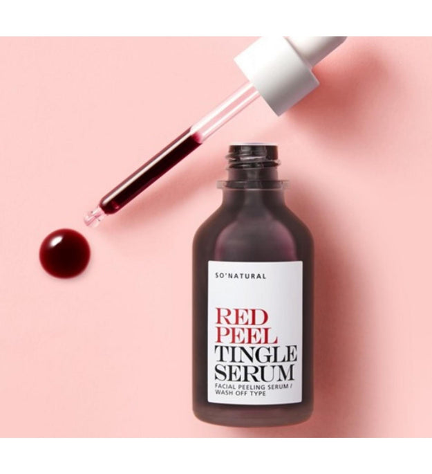 So Natural Red Peel Tingle Serum