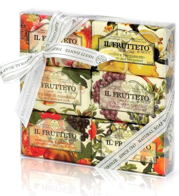 Sabonete Nestidante Il Frutetto Conjunto de Sabonetes 150g 6 tipos