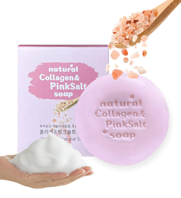 BOM Bomgyeol Collagen & Pink Salt Soap