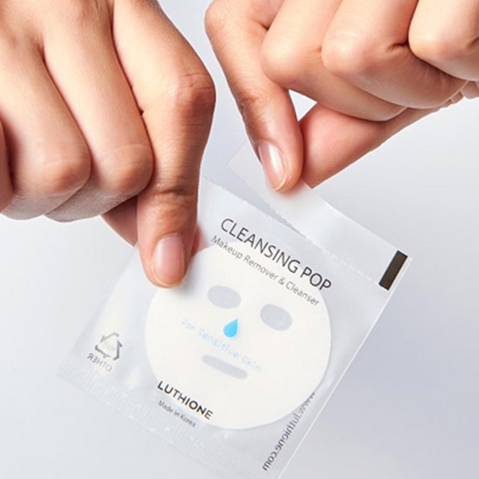 لوسيون رغوة التنظيف المحمولة بحمض ضعيف للبشرة الحساسة