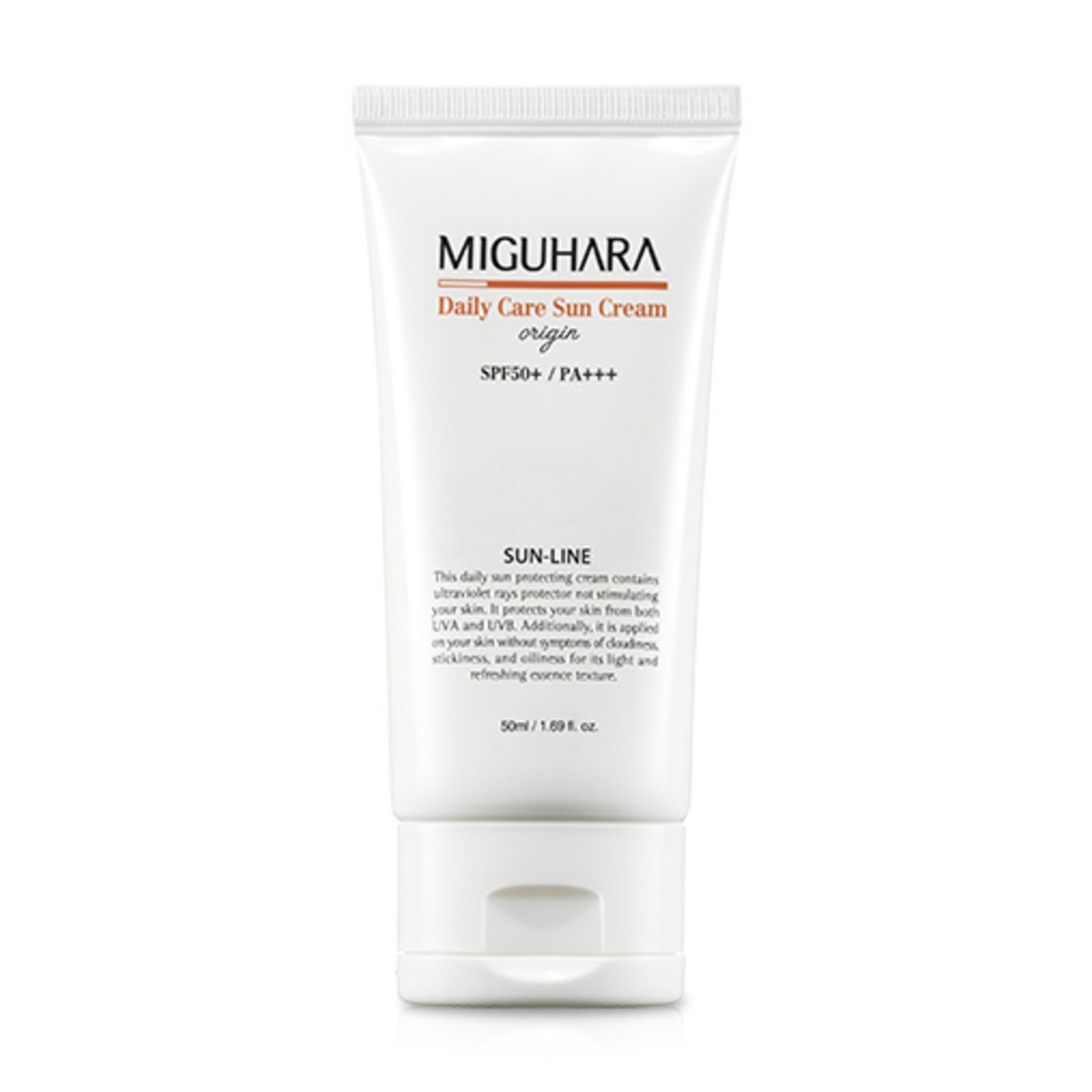 Crema solar de uso diario Miguhara Origin SPF50+ PA+++