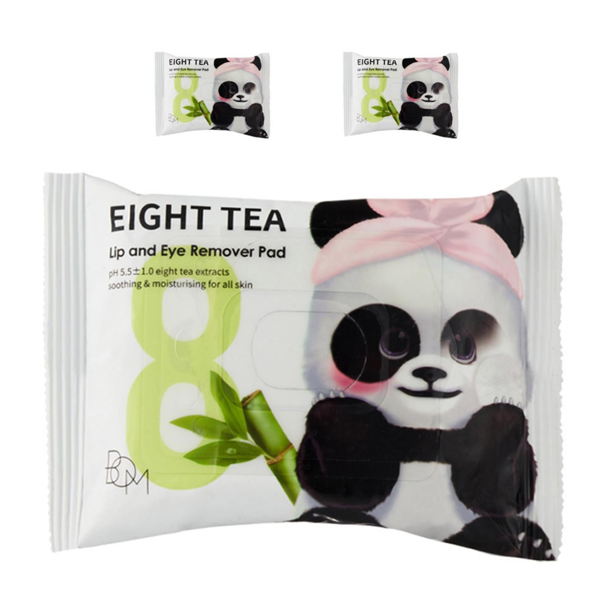 BOM 8T Salvietta Detergente per Labbra e Occhi