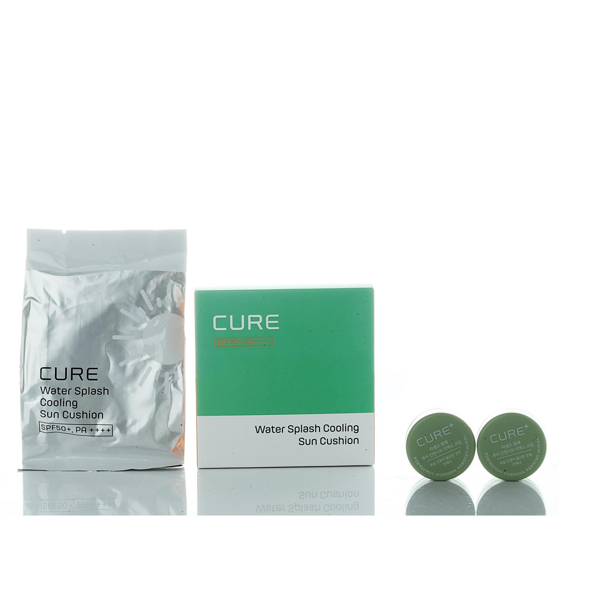 Kim Jung Moon Aloe Cure Sun Cushion SPF50+ PA++++ 25g + Refill 25g + Trial Kit
