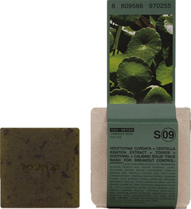 تون 28 غسول الوجه S9 Eoseongcho Centella Asiatica صابون التنظيف الحساس