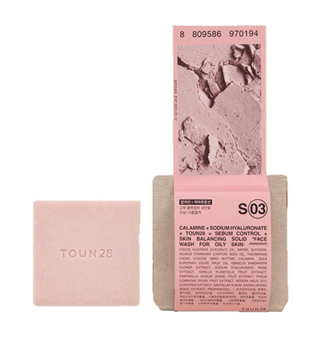 Tone 28 Face Wash S3 صابون تنظيف ممتص لزيت حمض الهيالورونيك والكالامين
