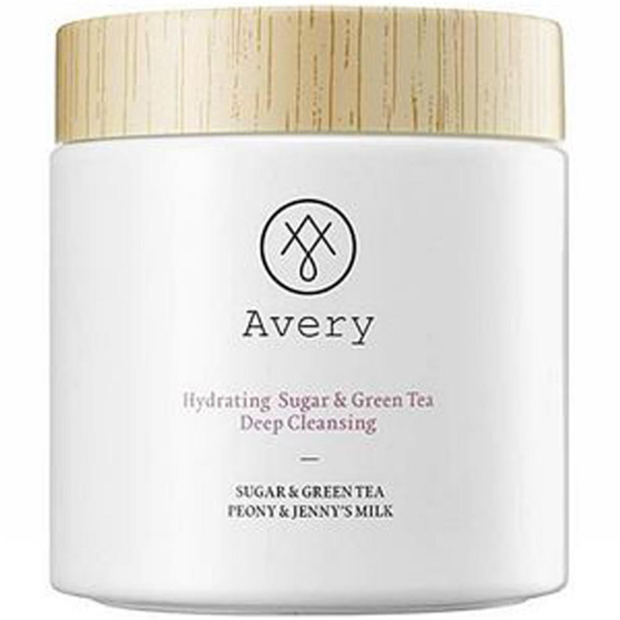 Avery Soin hydratant nettoyant en profondeur au sucre et au thé vert