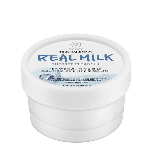 Limpador de sorvete de leite real