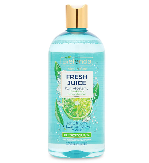 Bielenda Fresh Juice Lime Moisturizing Cleansing Water