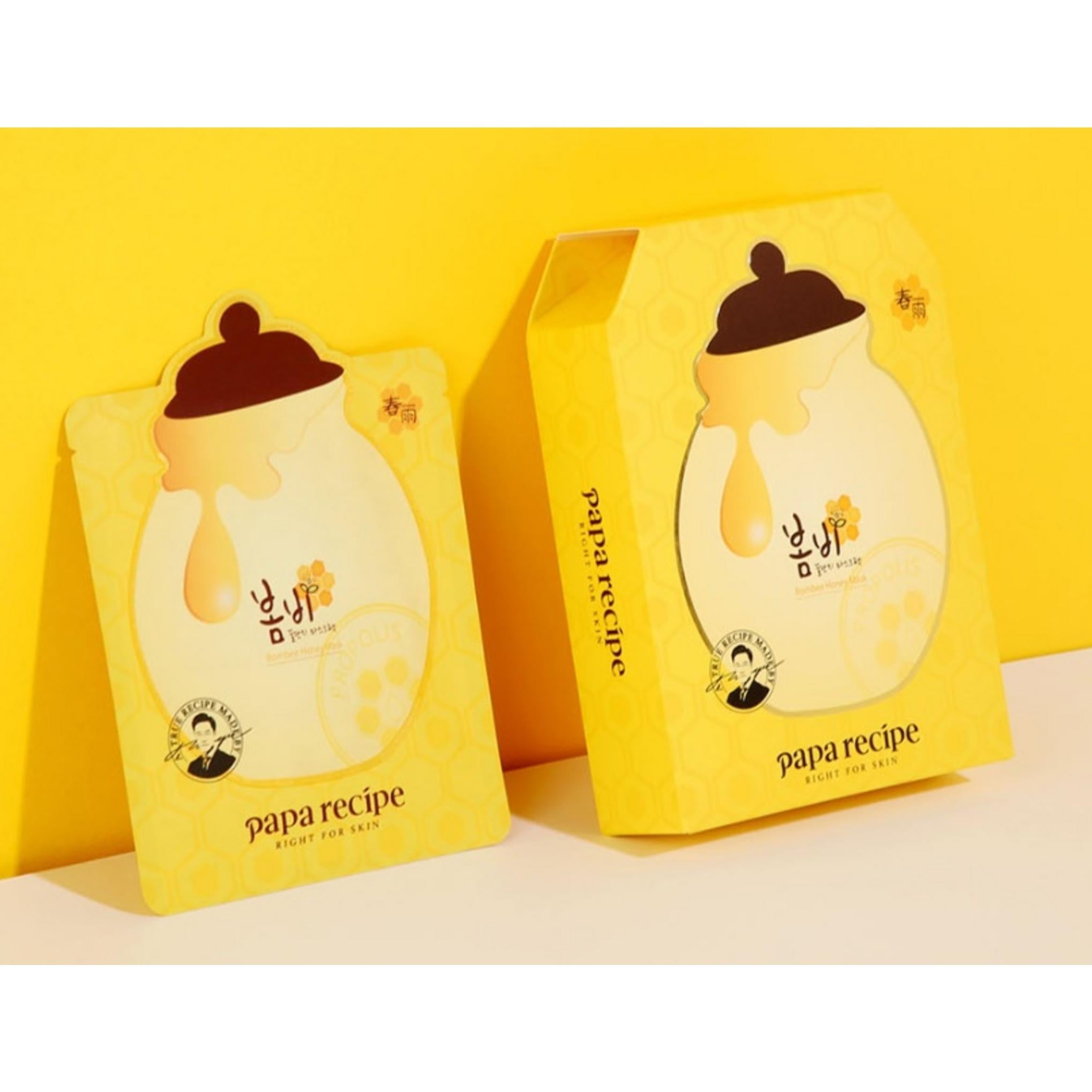 パパレシピ ボンビ ハニージャーマスクパック