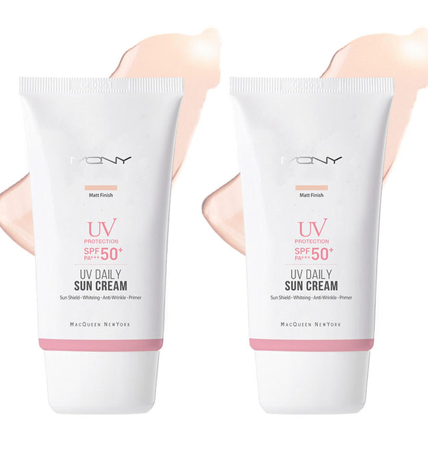 McQueen New York UV Crema solare quotidiana Finitura opaca SPF50+ PA+++