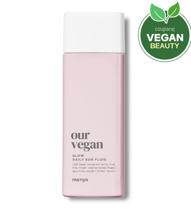 Manyo Factory Unsere vegane Sun Fluid Glow Sonnencreme SPF50+ PA++++