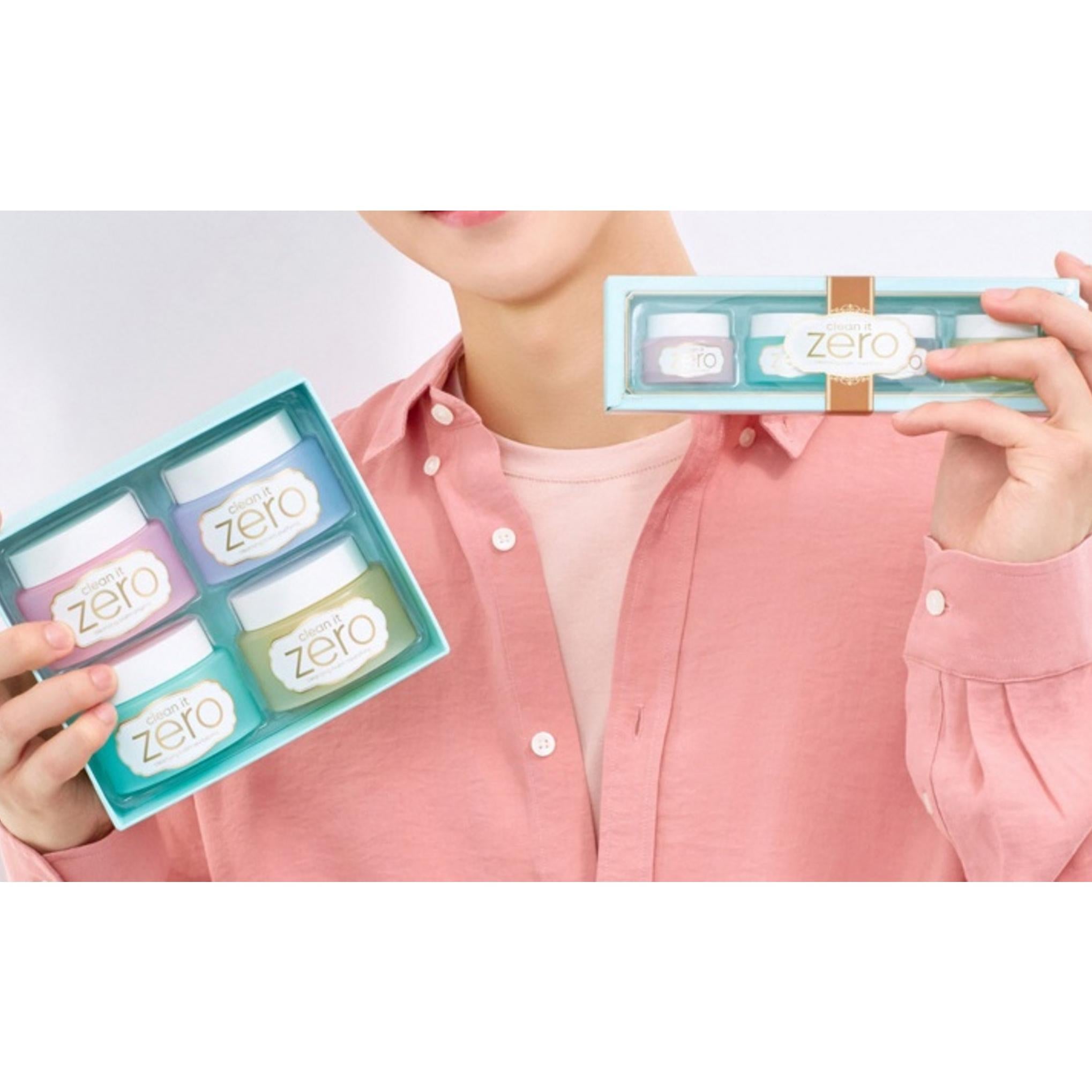 مجموعة Banila Co Clean It Zero Cleansing Balm Mini Macaron Limited Edition 7ml x 4pcs